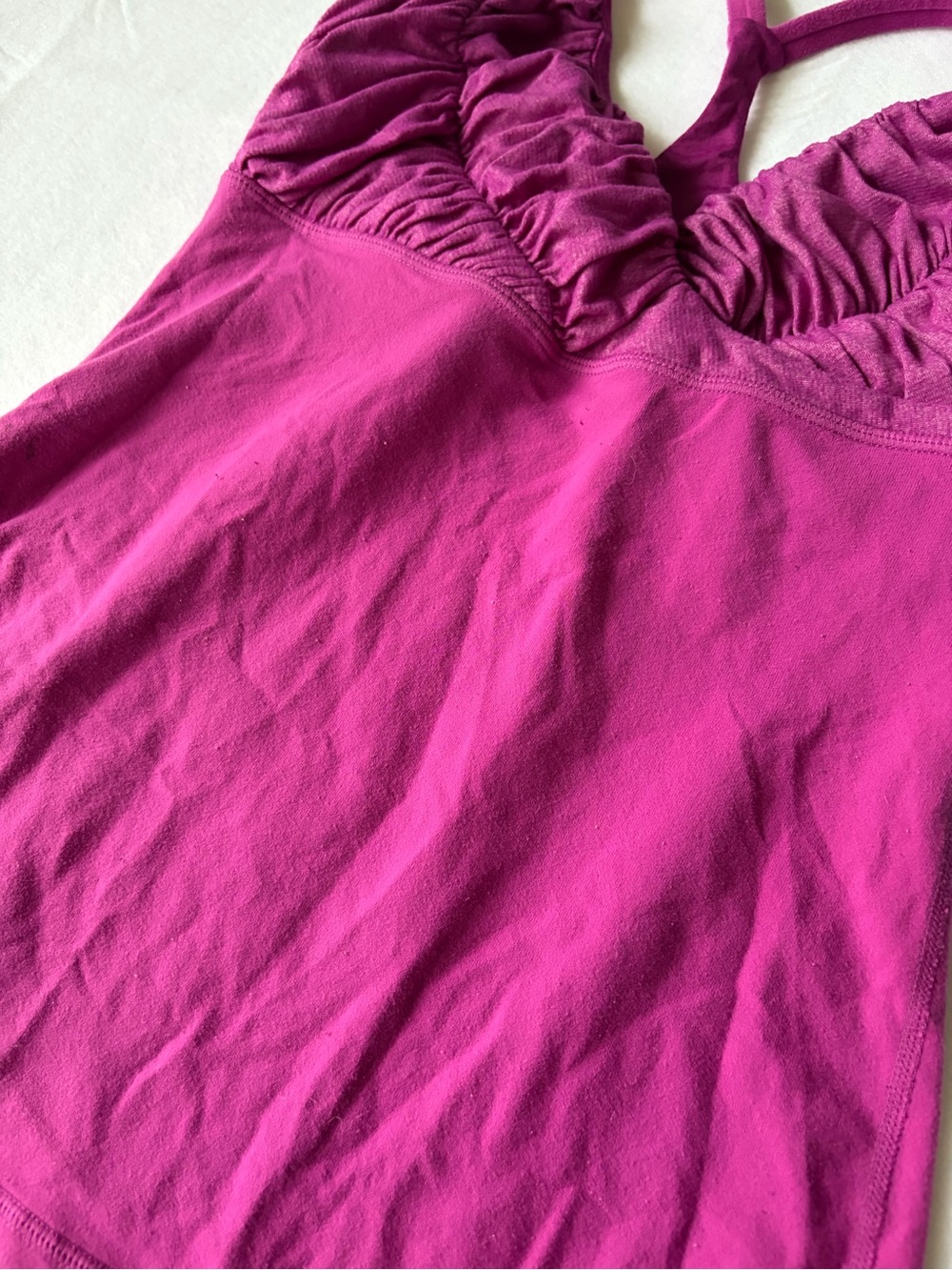 Lululemon Pure Balance Tank Top Magenta Size 4 - Picture 5 of 5